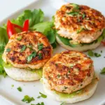 Homemade Grilled Salmon Sliders photo