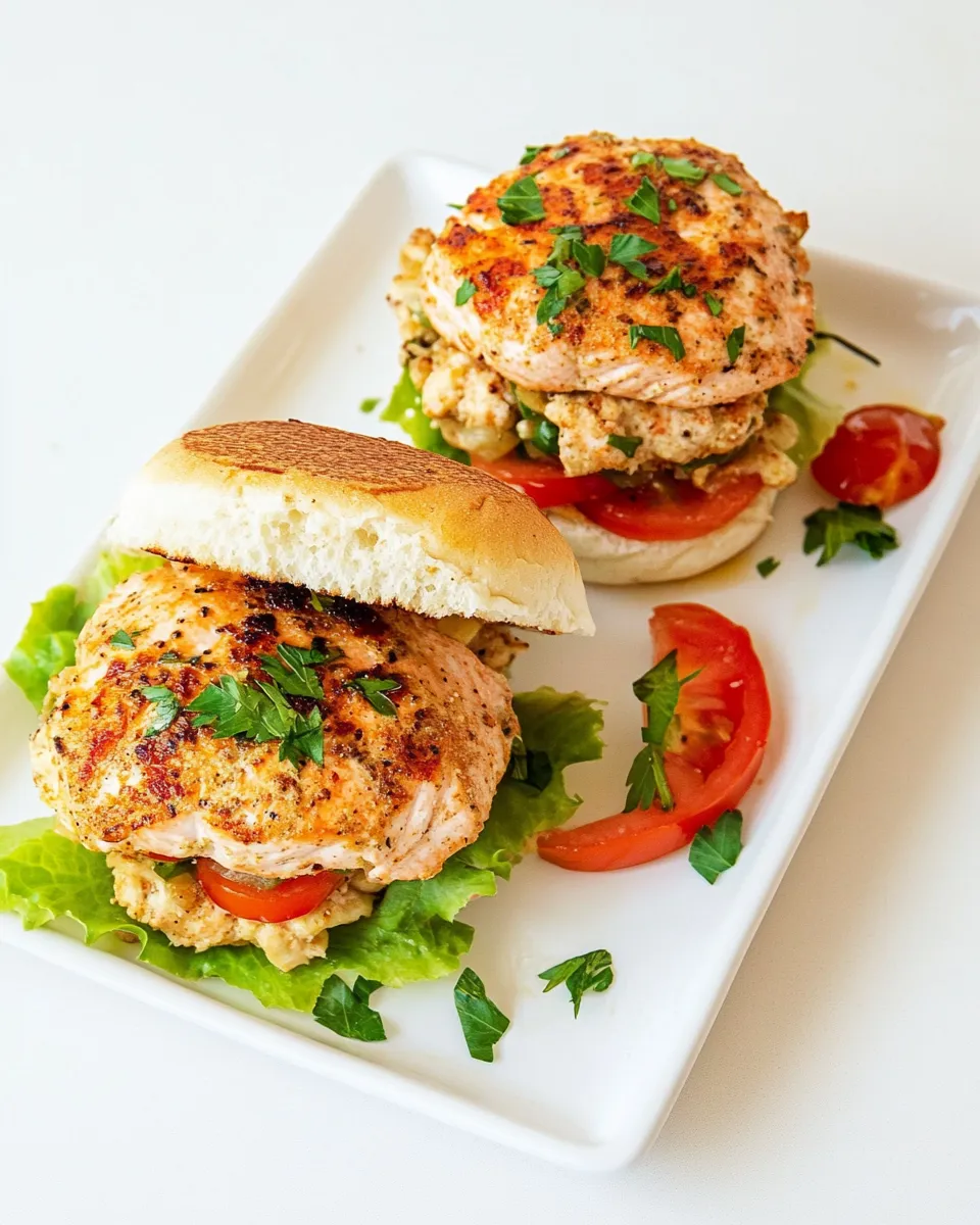 Delicious Grilled Salmon Sliders dish photo