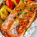 Homemade Grilled Salmon in Foil recipe photo
