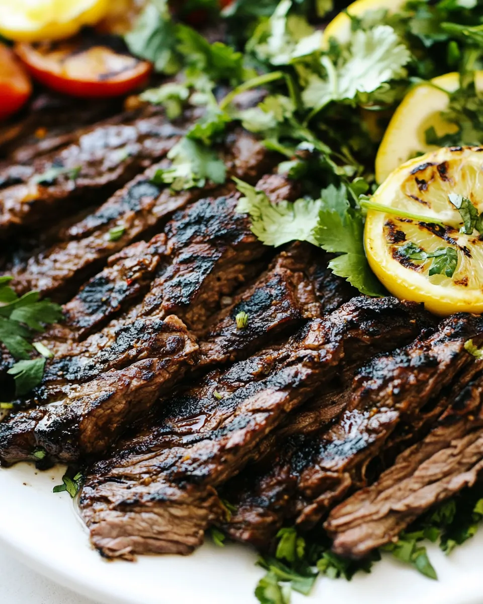 Homemade Grilled Skirt Steak recipe photo