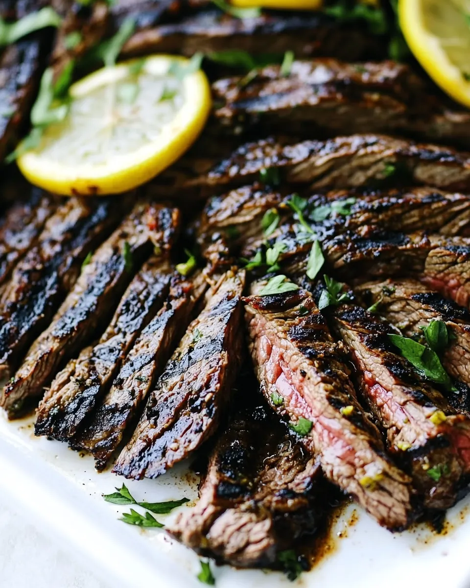 Classic Grilled Skirt Steak dish photo