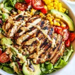Homemade Grilled Southwest Chicken Salad photo