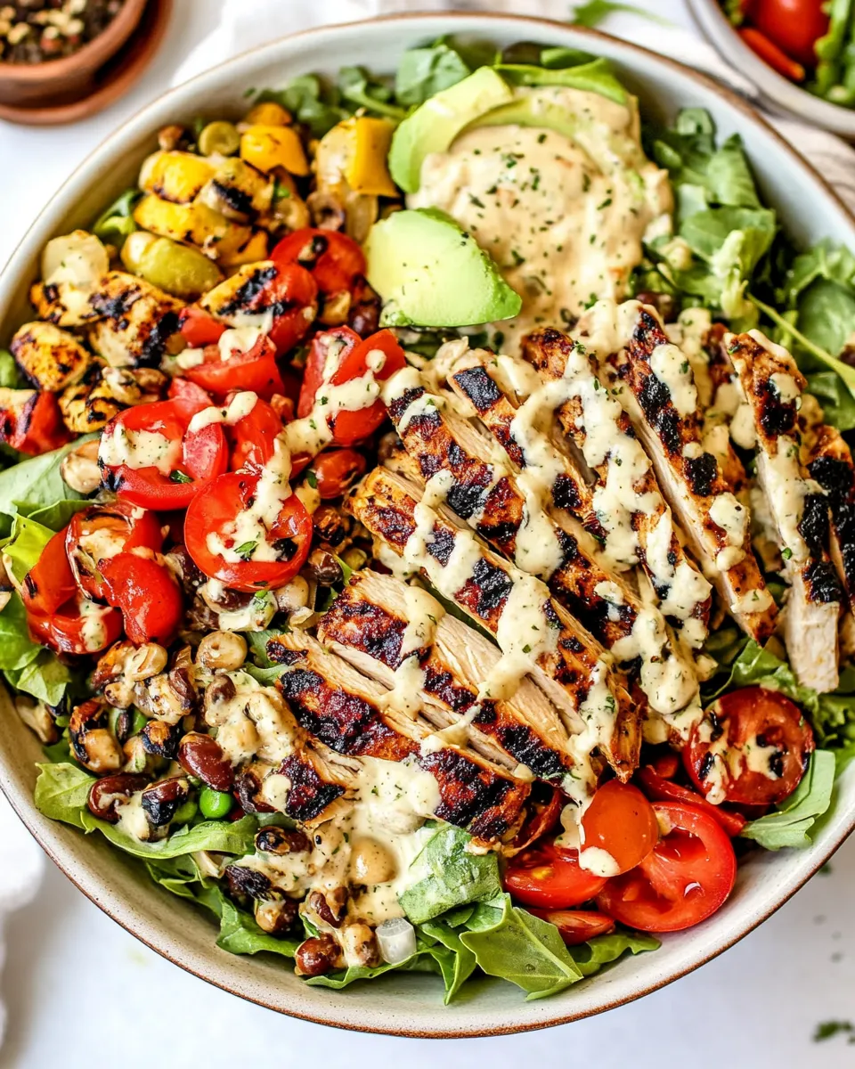 Easy Grilled Southwest Chicken Salad recipe photo