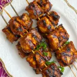 Homemade Grilled Sriracha Chicken Kabobs photo