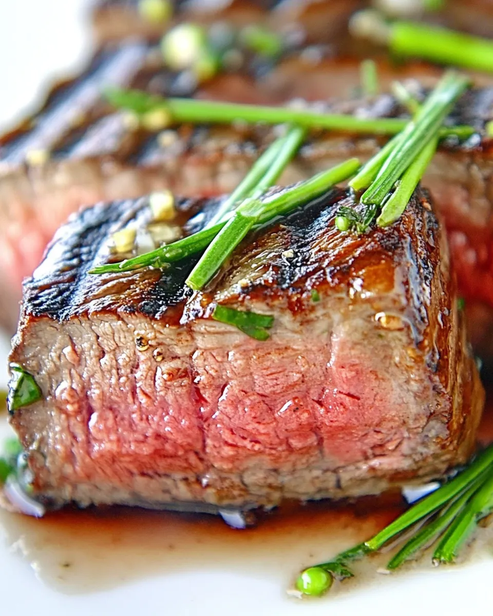 Classic Grilled Steak and Marinade dish photo