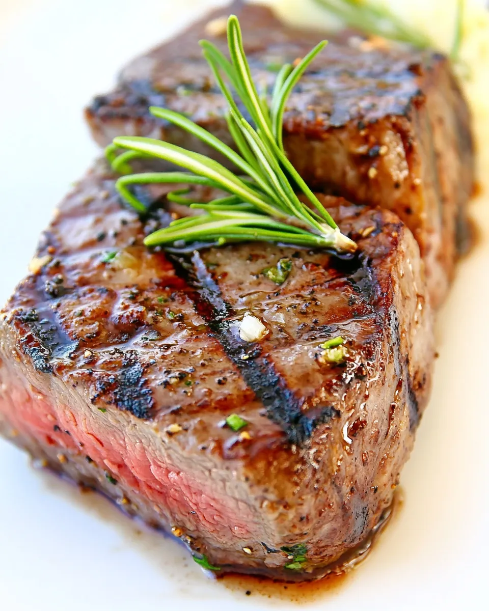 Delicious Grilled Steak and Marinade image
