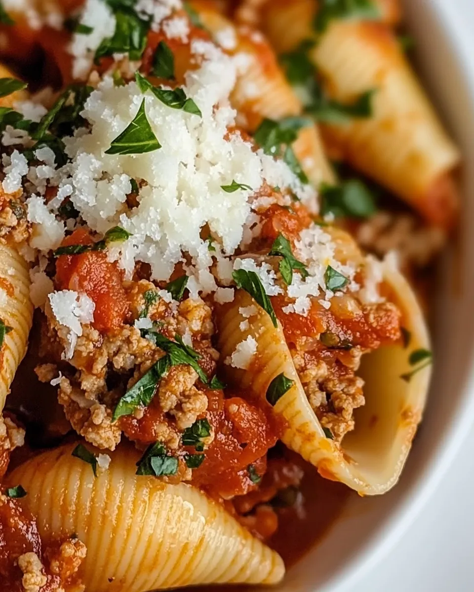 Classic Ground Beef Stuffed Shells image