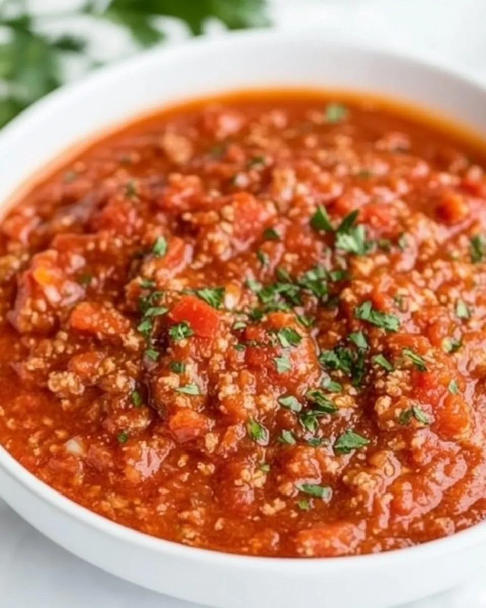 Easy Ground Turkey Spaghetti Sauce recipe photo