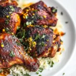 Homemade Harissa Chicken Thighs photo
