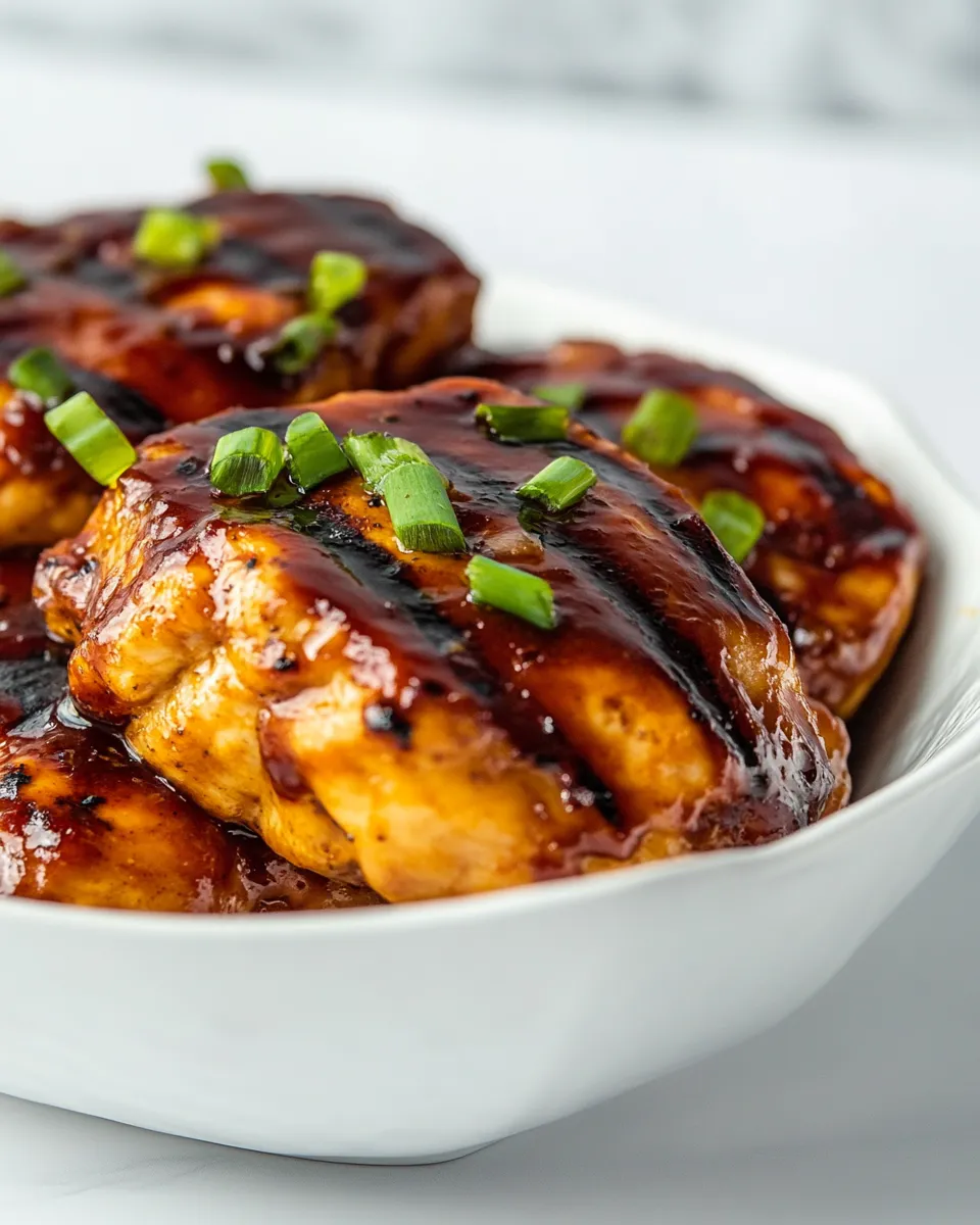 Easy Hawaiian BBQ Chicken food shot
