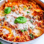 Homemade Healthier 20-Minute Skillet Lasagna photo