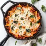 Homemade Healthy Caprese Skillet Lasagna photo