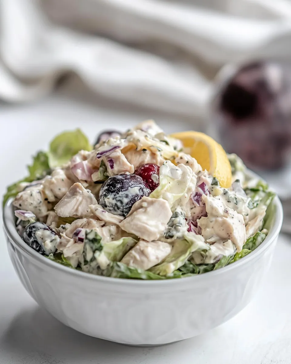Classic Healthy Chicken Salad Recipe image