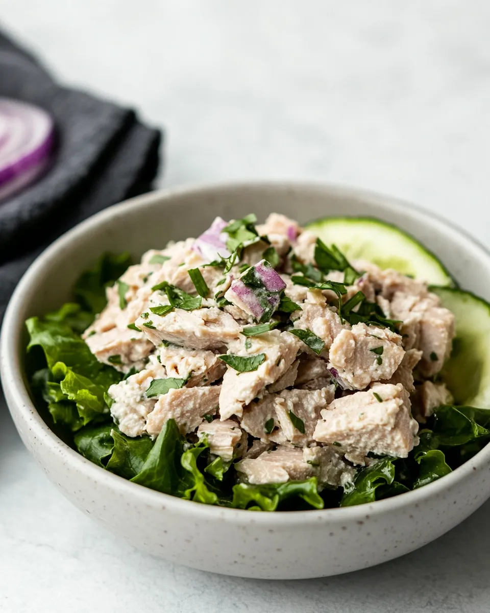 Homemade Healthy Tuna Salad Without Mayo recipe photo