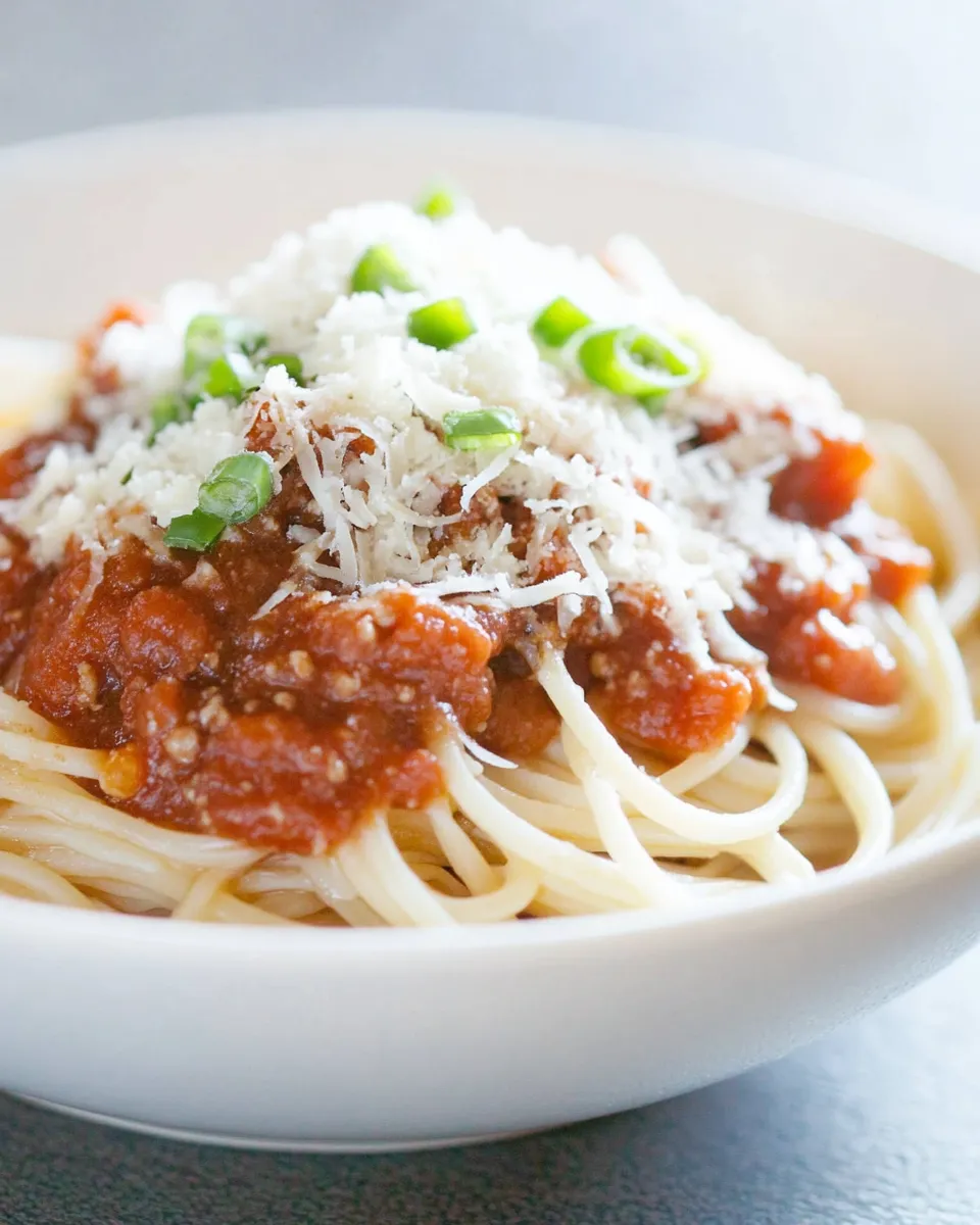 Classic Hearts of Palm Linguini and Legendary Spaghetti Sauce Bowls Recipe image