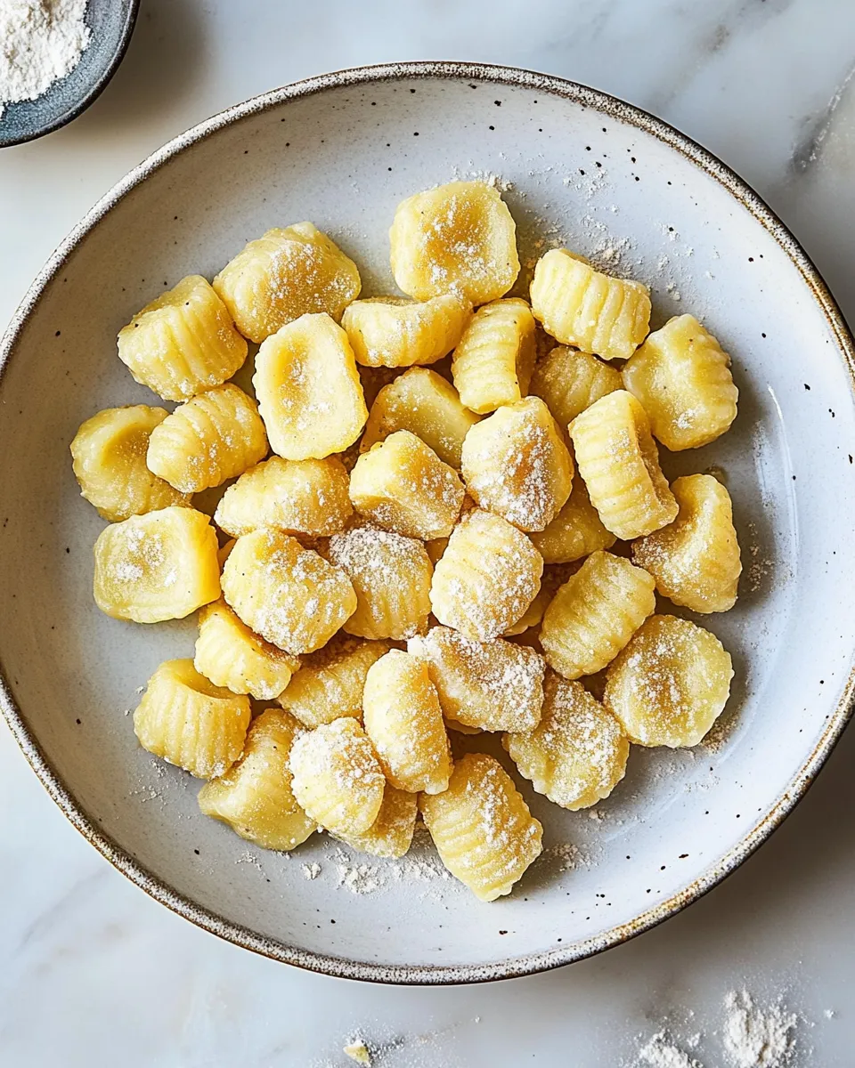 easy Homemade Potato Gnocchi picture