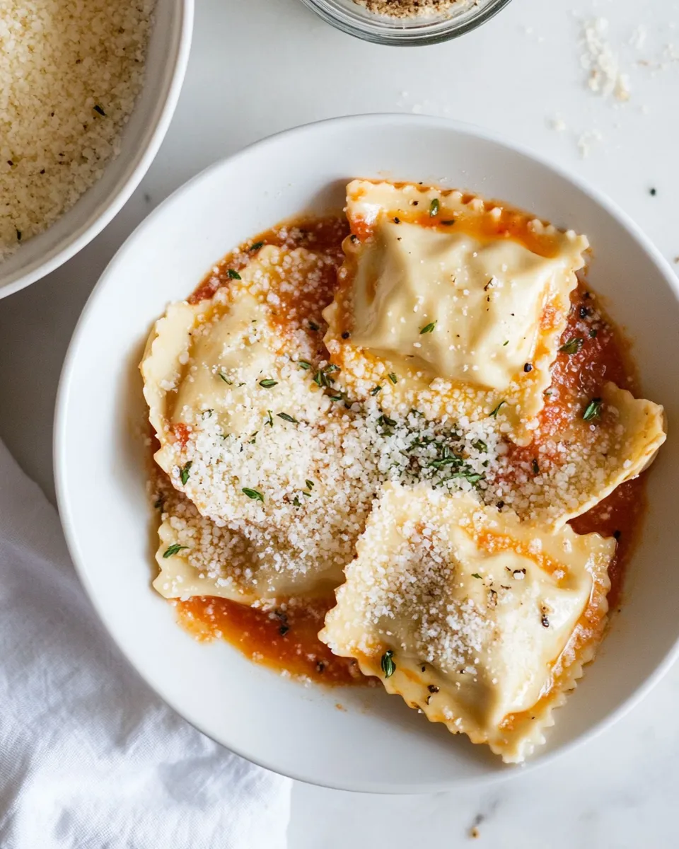 Delicious Homemade Ravioli Recipe shot