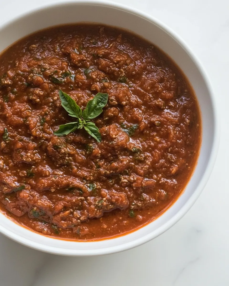easy Homemade Spaghetti Sauce picture