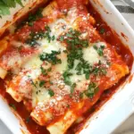 homemade Homemade Spinach Manicotti photo