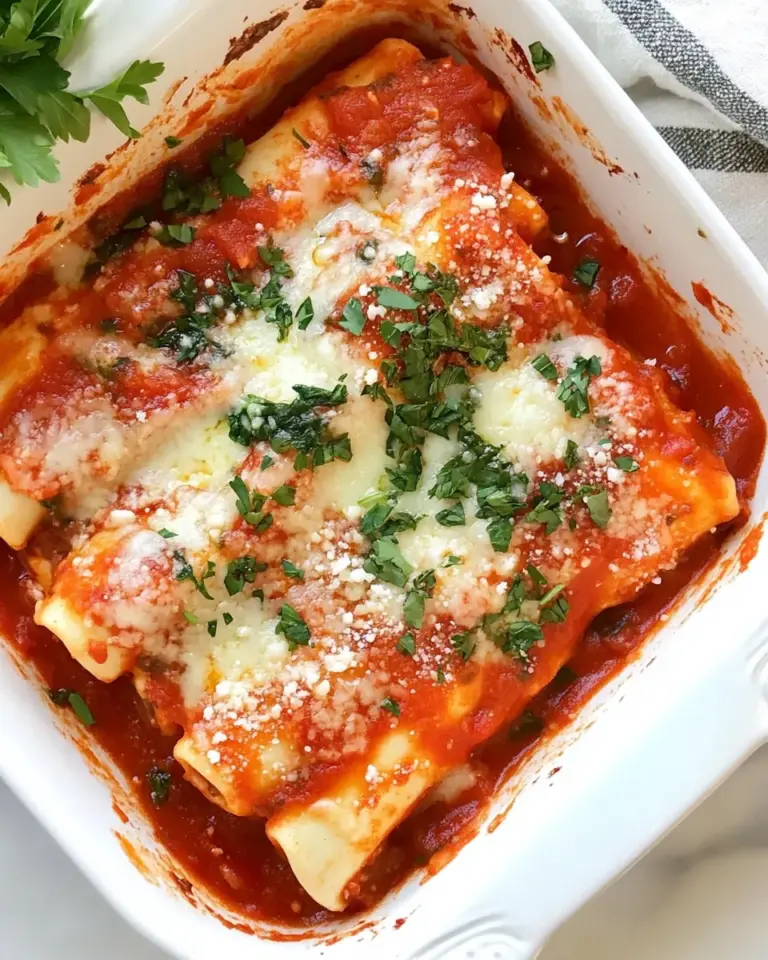 homemade Homemade Spinach Manicotti photo