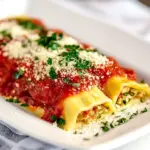 homemade Homemade Stuffed Manicotti photo