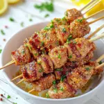 Delicious Honey-Glazed Chicken Skewers recipe photo