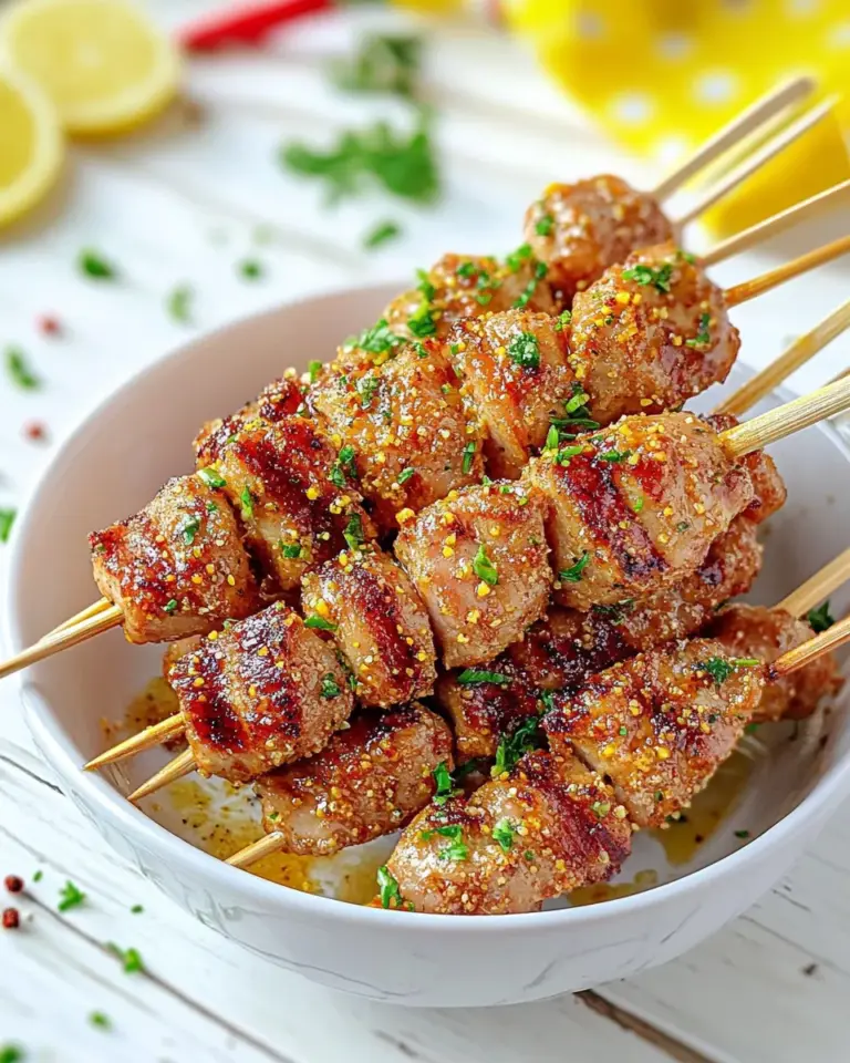 Delicious Honey-Glazed Chicken Skewers recipe photo