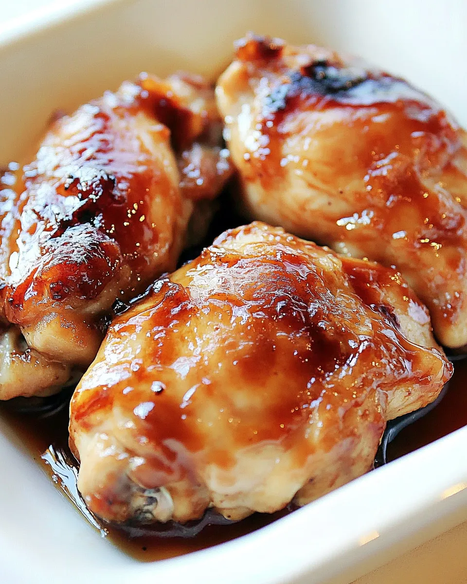 Homemade Honey BBQ Chicken photo