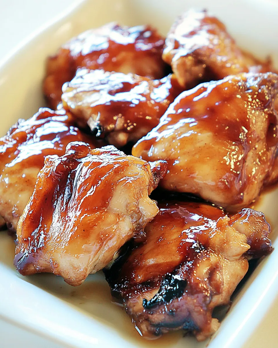 Easy Honey BBQ Chicken recipe photo