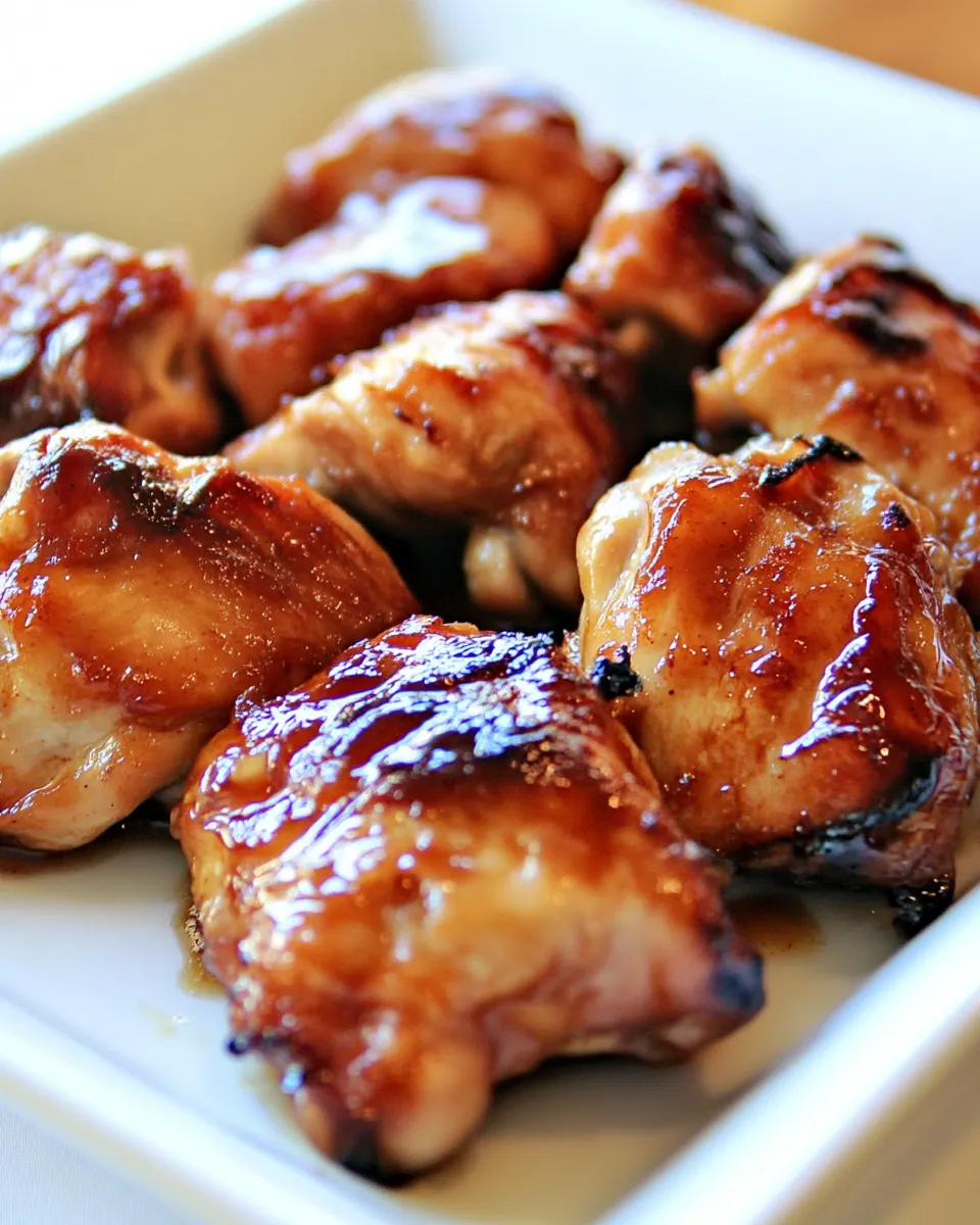 Delicious Honey BBQ Chicken dish photo