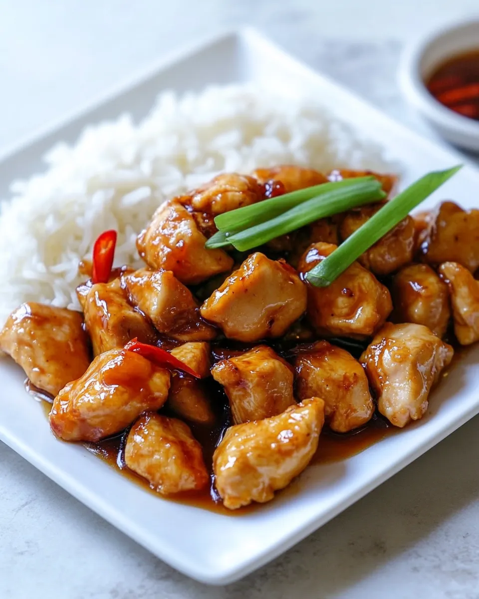 Delicious Honey Chicken dish photo