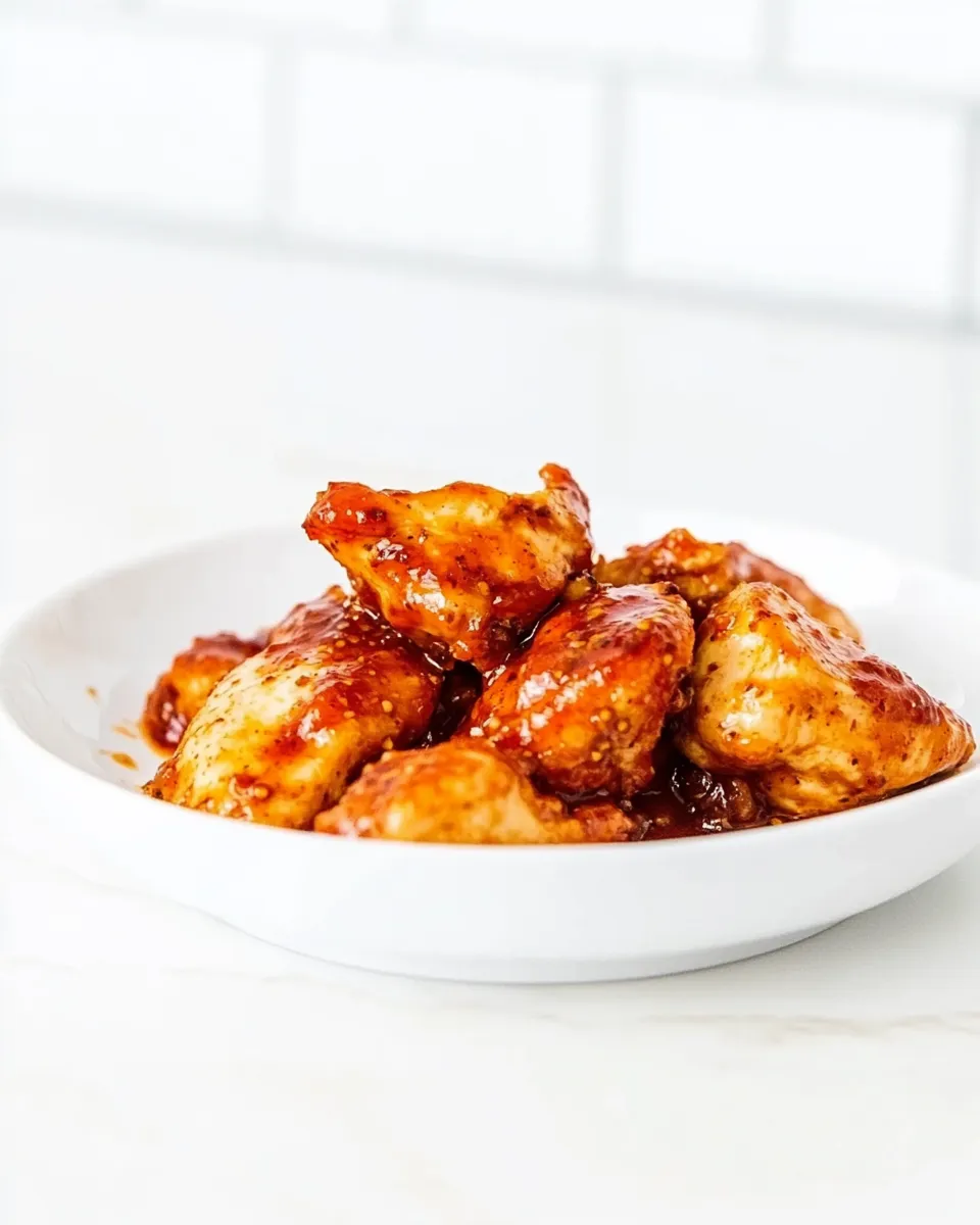 Homemade Honey Chili Chicken Marinade (with Sriracha sauce) recipe photo