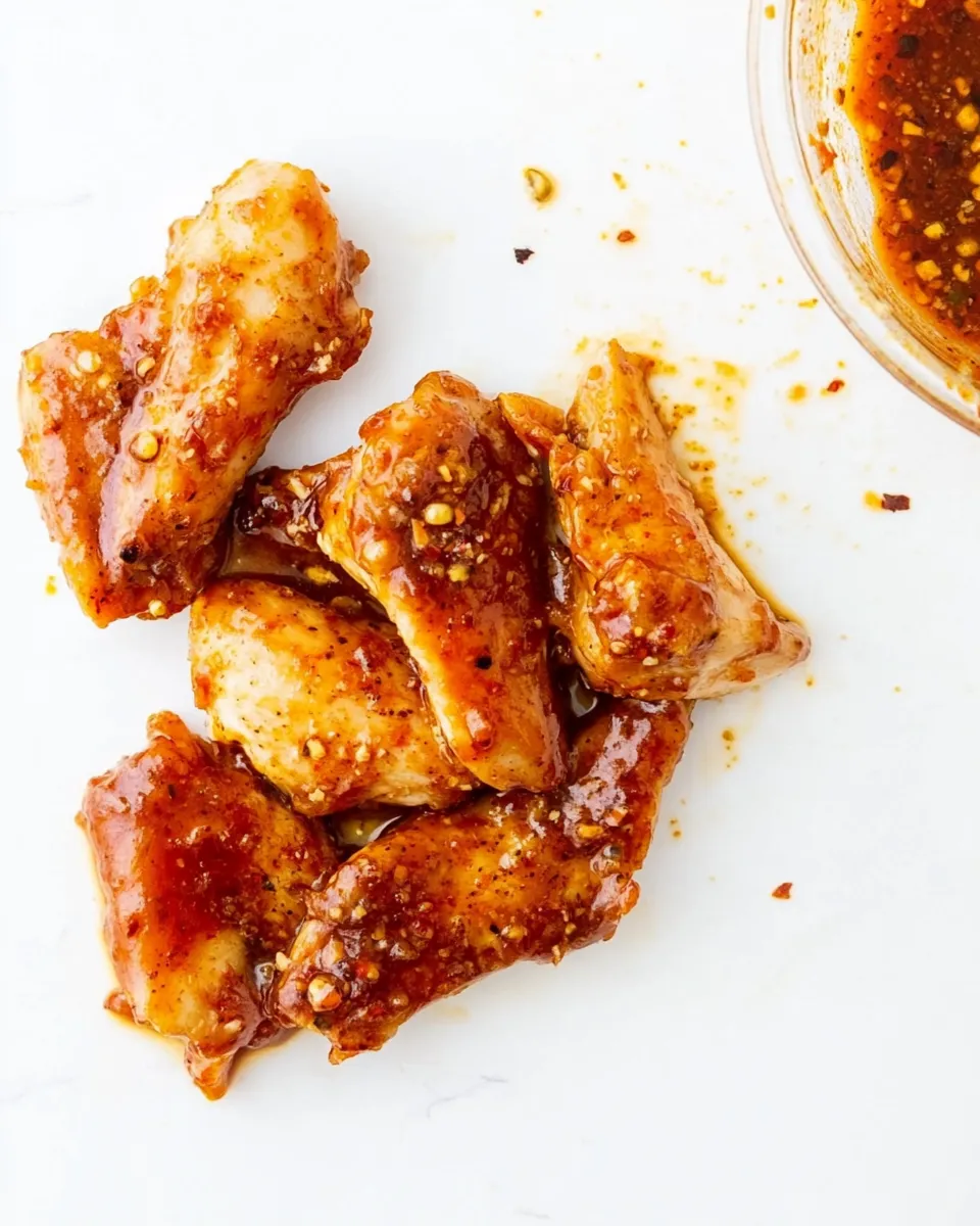 Classic Honey Chili Chicken Marinade (with Sriracha sauce) dish photo