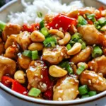 Homemade Honey Coconut Cashew Chicken Stir Fry photo