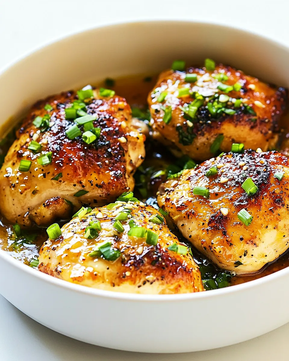 homemade Honey Dijon Garlic Chicken photo