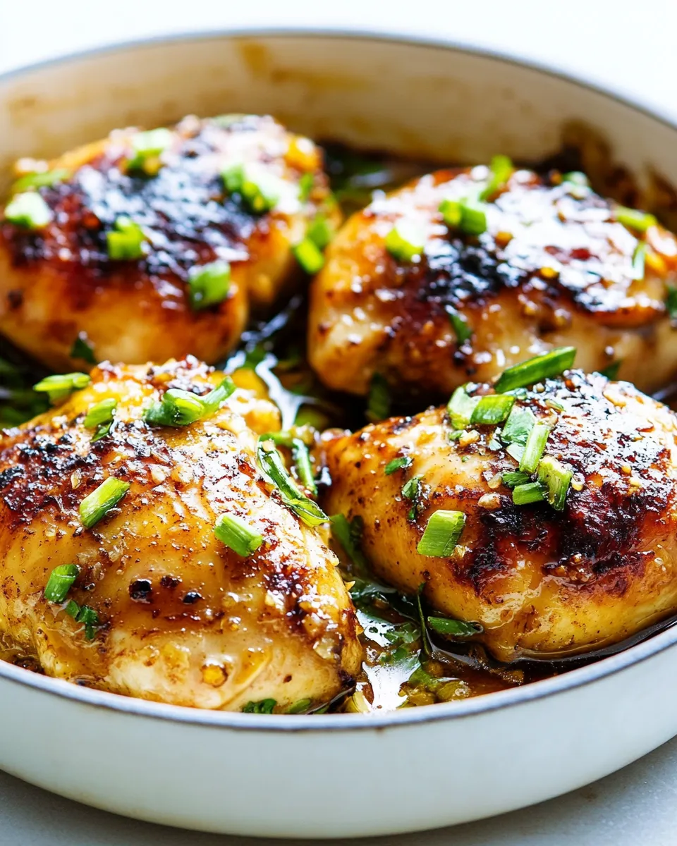 classic Honey Dijon Garlic Chicken image