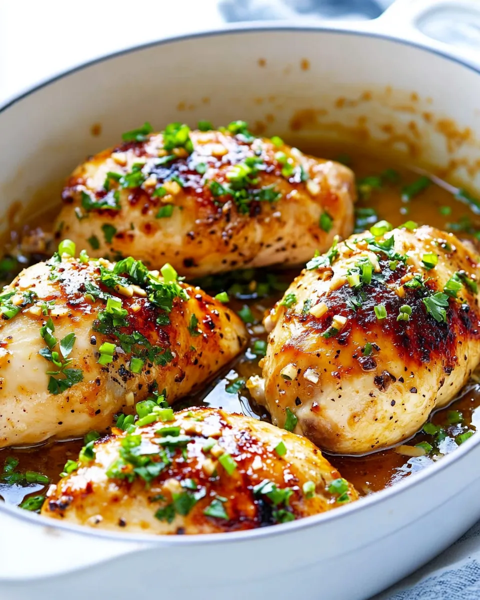 easy Honey Dijon Garlic Chicken picture