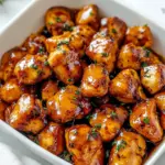Homemade Honey Garlic Chicken Bites photo