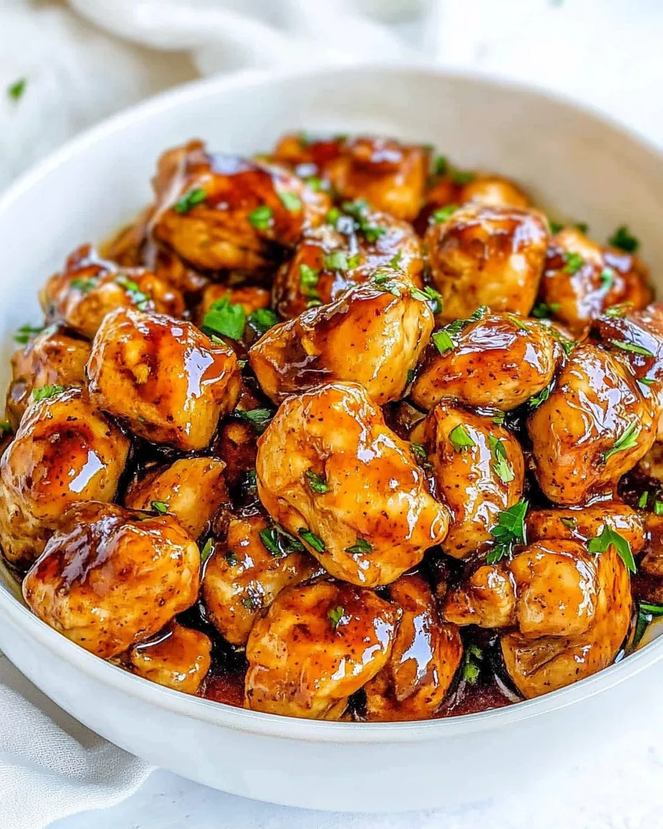 Classic Honey Garlic Chicken Bites image