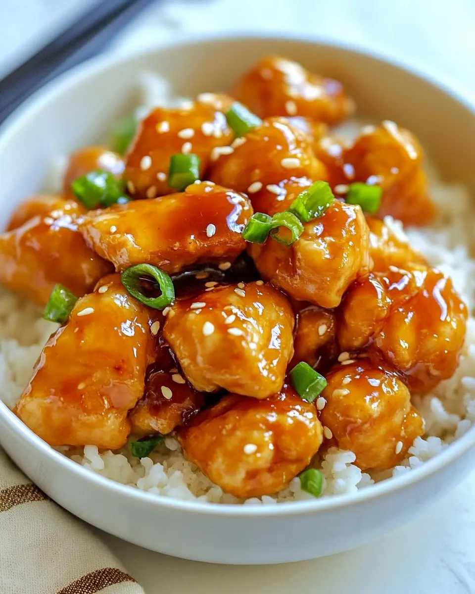 homemade Honey Garlic Chicken Recipe photo
