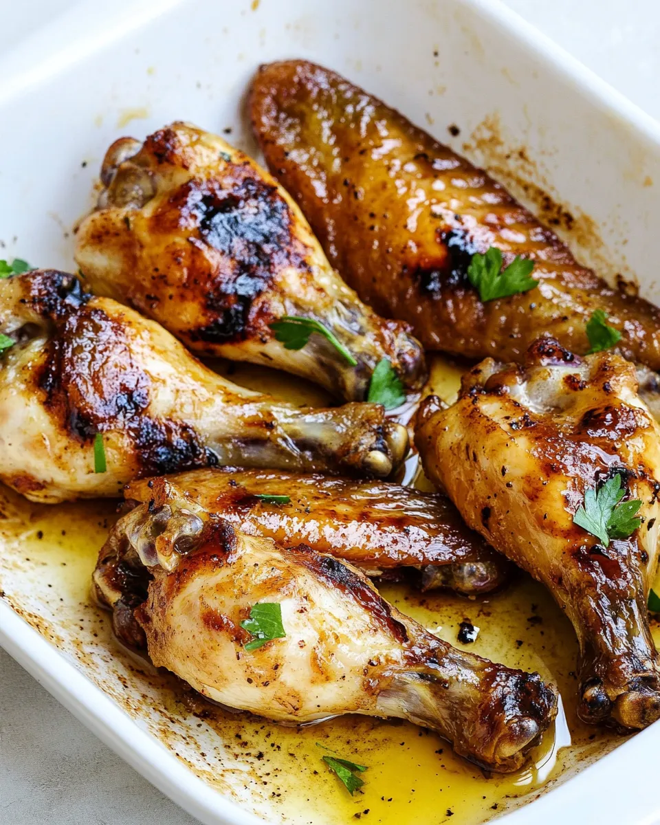 Delicious Honey Lime Chicken Wings dish photo