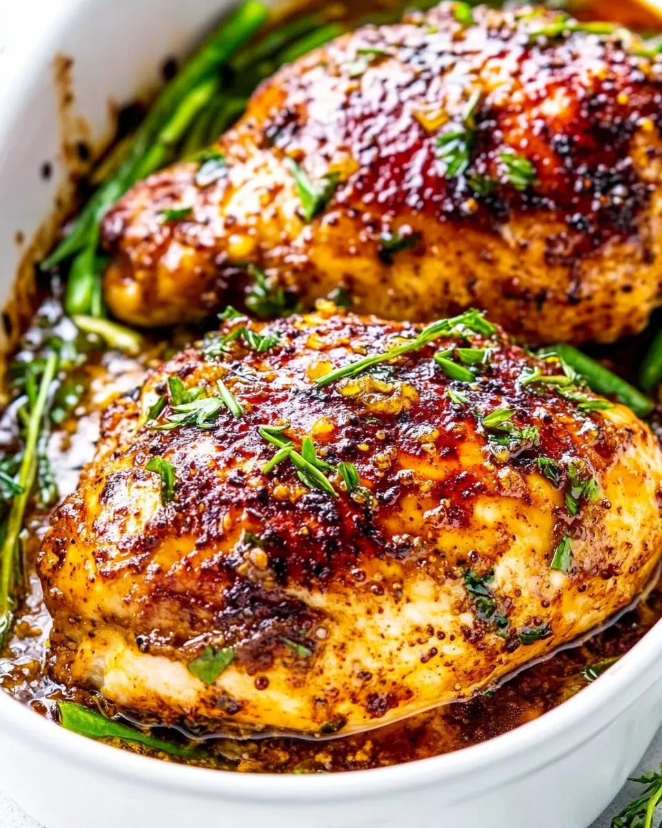 Classic Honey Mustard Baked Chicken image
