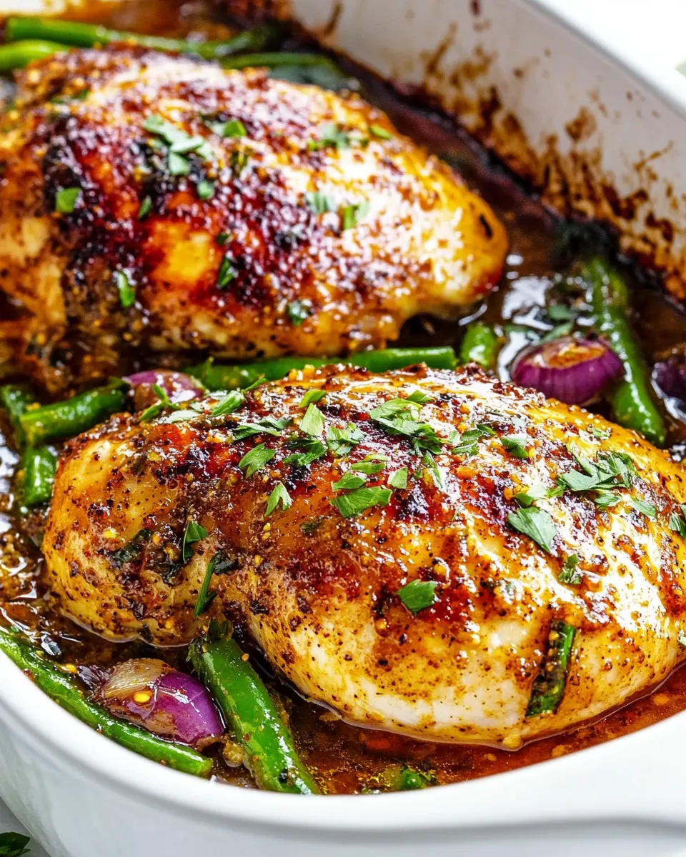 Easy Honey Mustard Baked Chicken recipe photo