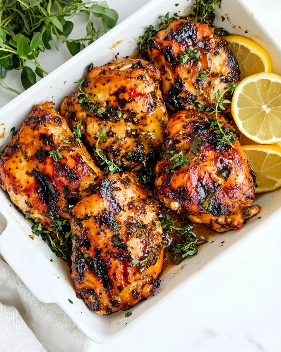 Delicious Honey Mustard Chicken plate image