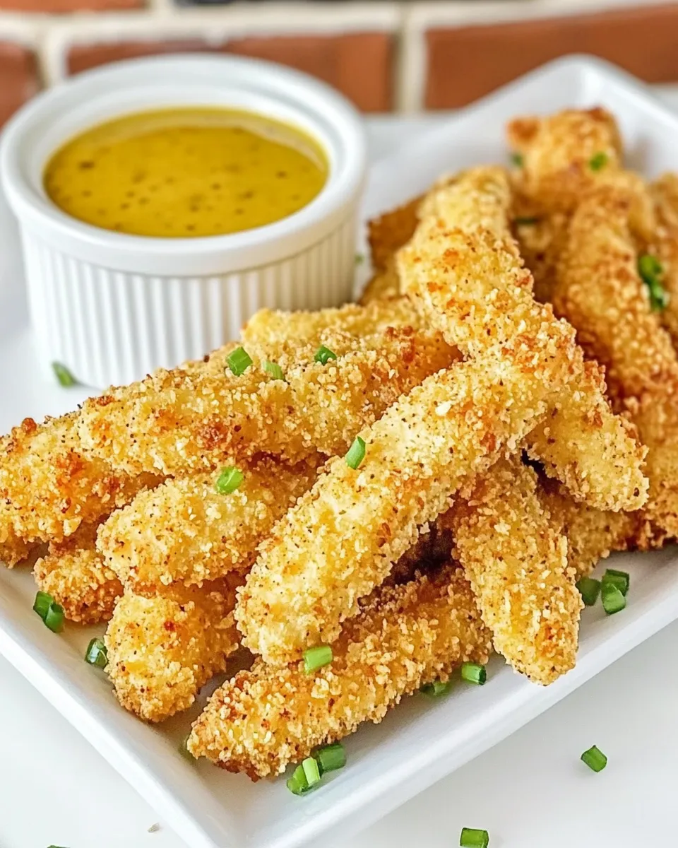 Easy Honey Mustard Chicken Fingers recipe photo