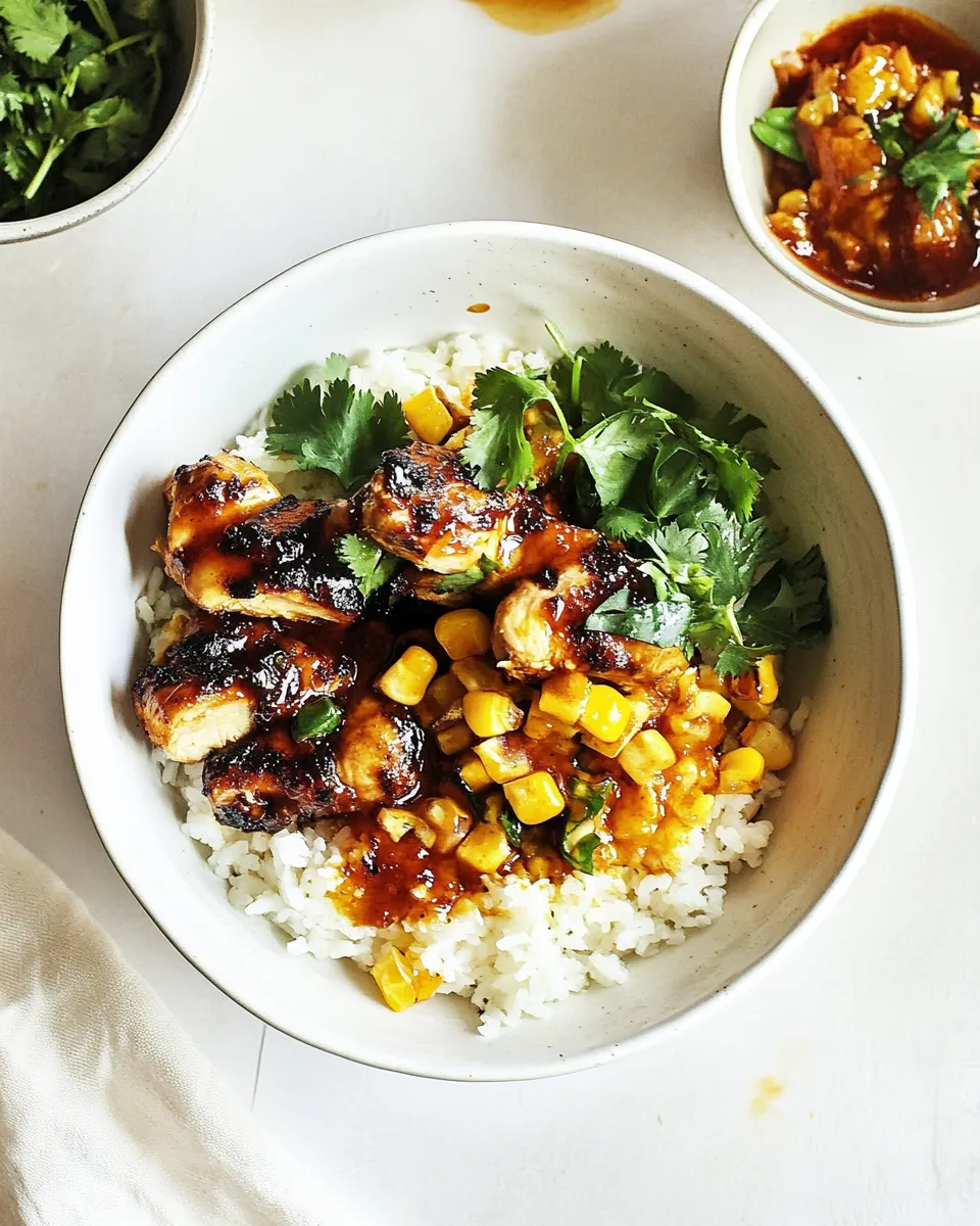 Classic Honey Sriracha Chicken Bowls image