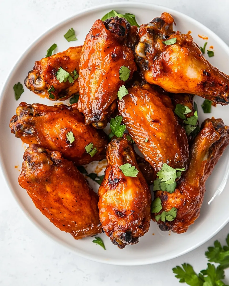 homemade Hot & Spicy Baked Buffalo Chicken Wings photo