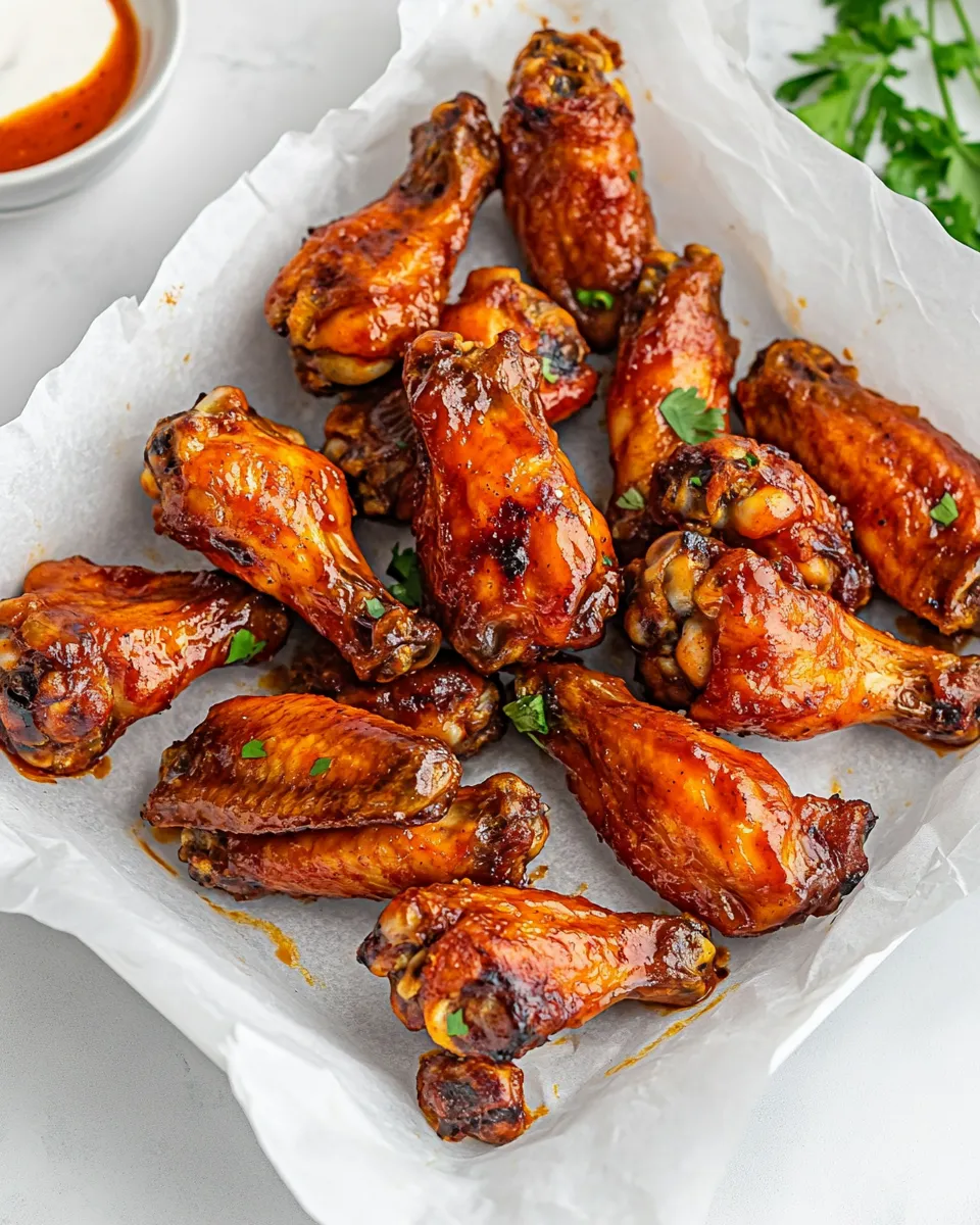 classic Hot & Spicy Baked Buffalo Chicken Wings image