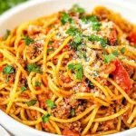 homemade How to Make Taco Spaghetti photo