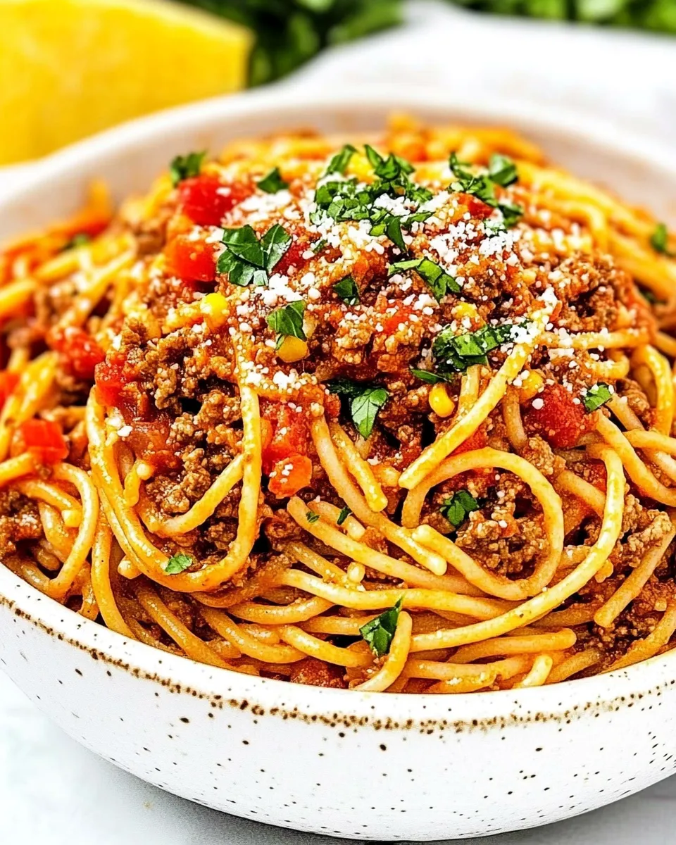 delicious How to Make Taco Spaghetti dish photo